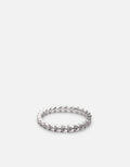 Miansai Rings Roe Ring, 14k Gold Pavé Polished White Gold/Pave / 6