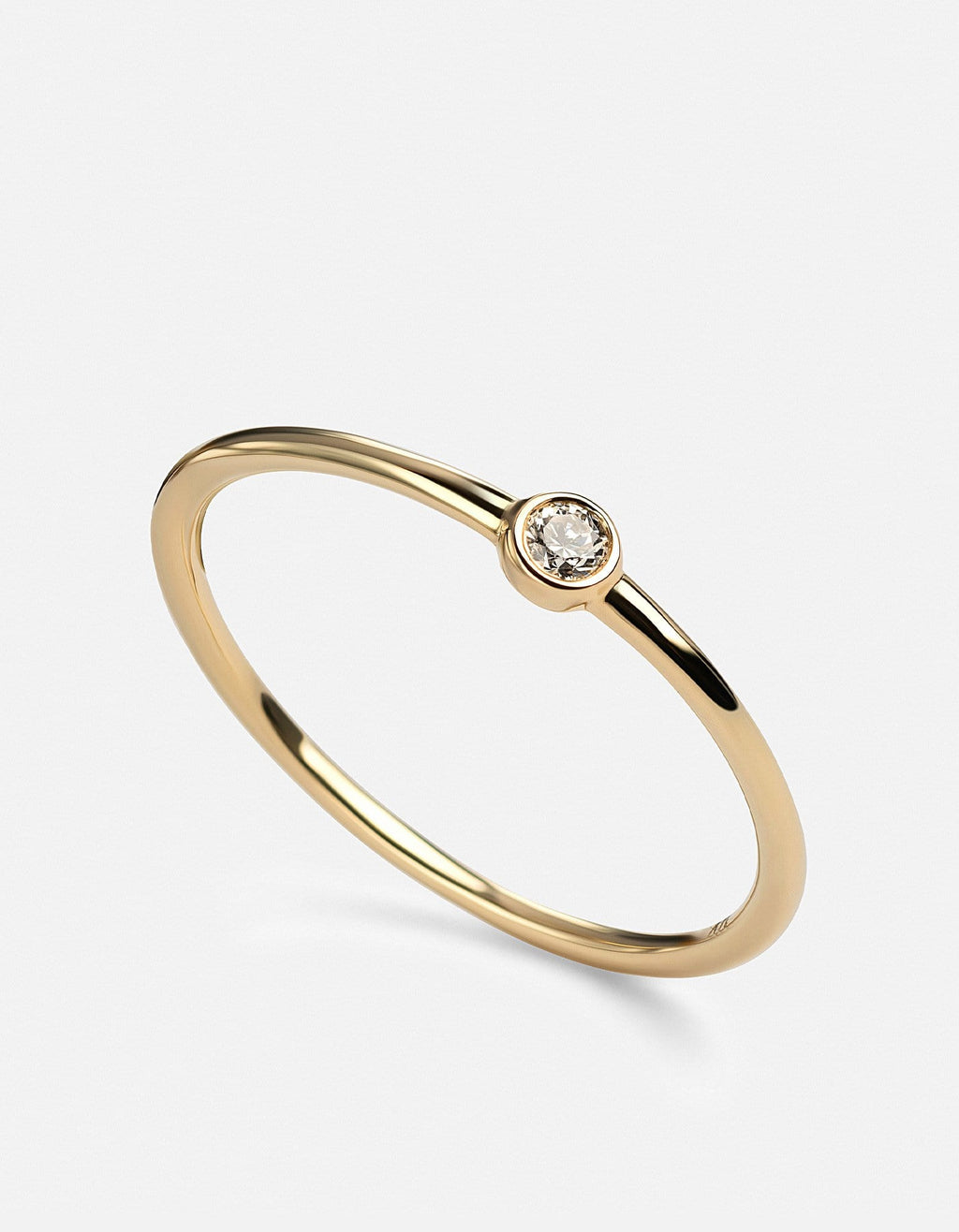 Iris Ring, 14k Gold Pavé