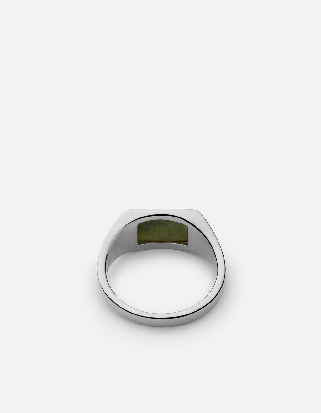 Lennox Jasper Ring, Sterling Silver
