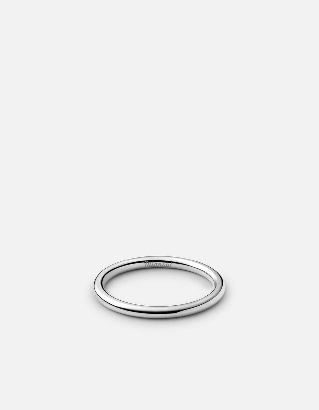 Miansai Rings Cirque Ring, Sterling Silver Polished Silver / 10