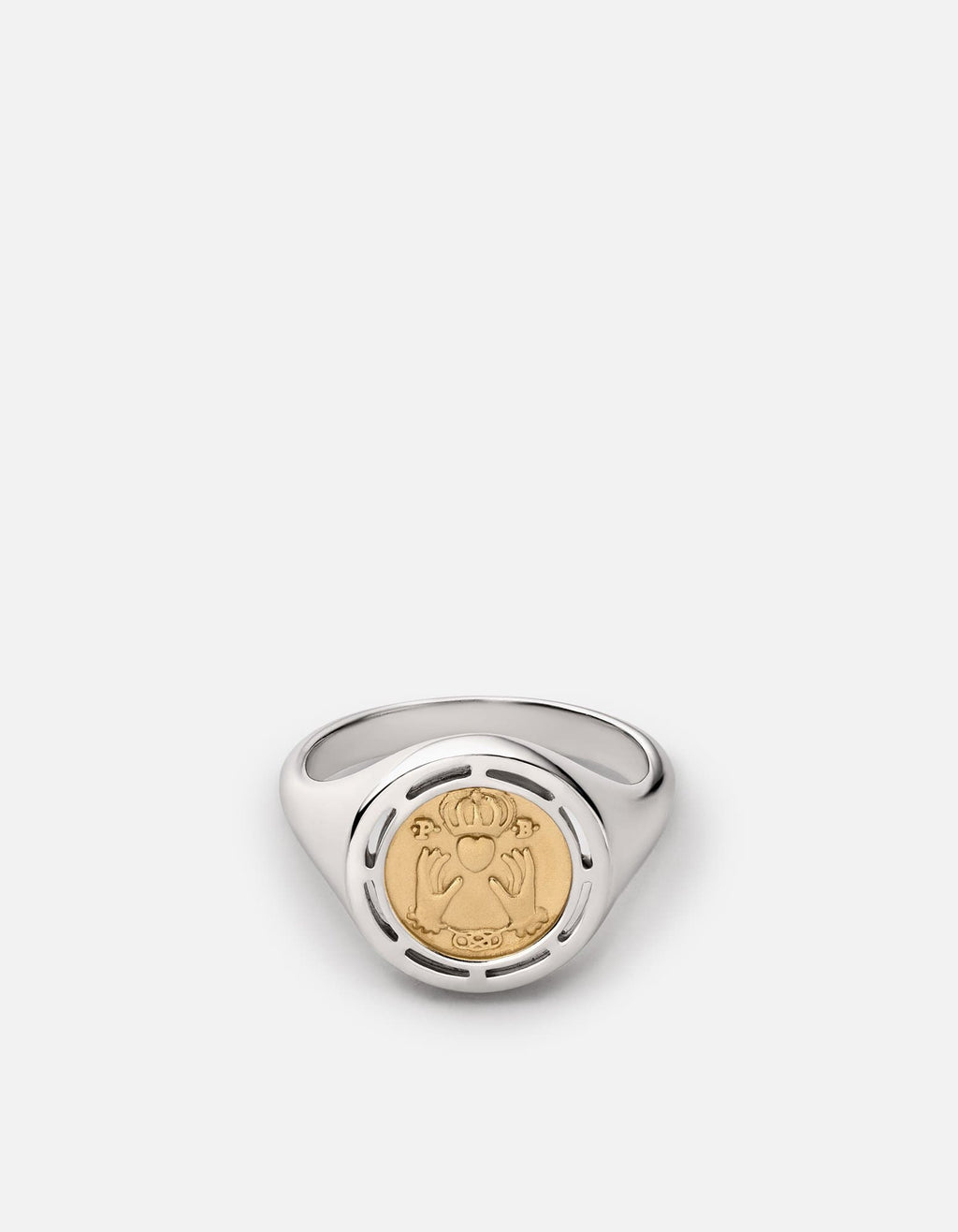 Miansai Rings Test of Time Ring, Sterling Silver/Gold Vermeil Sterling Silver/Gold Vermeil / 8