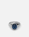 Miansai Rings Fortuna Ring, Sterling Silver/Blue Blue / 8