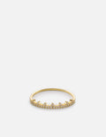 Miansai Rings Astrid Ring, 14k Gold Pavé Polished Gold w/ Pave / 5