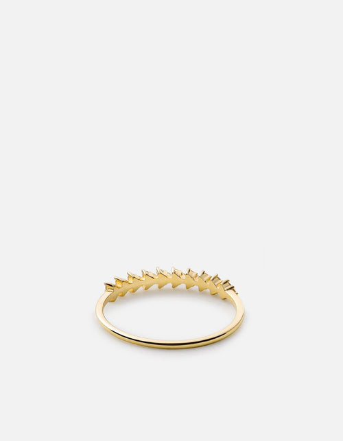 Amara Ring, 14k Gold Pavé