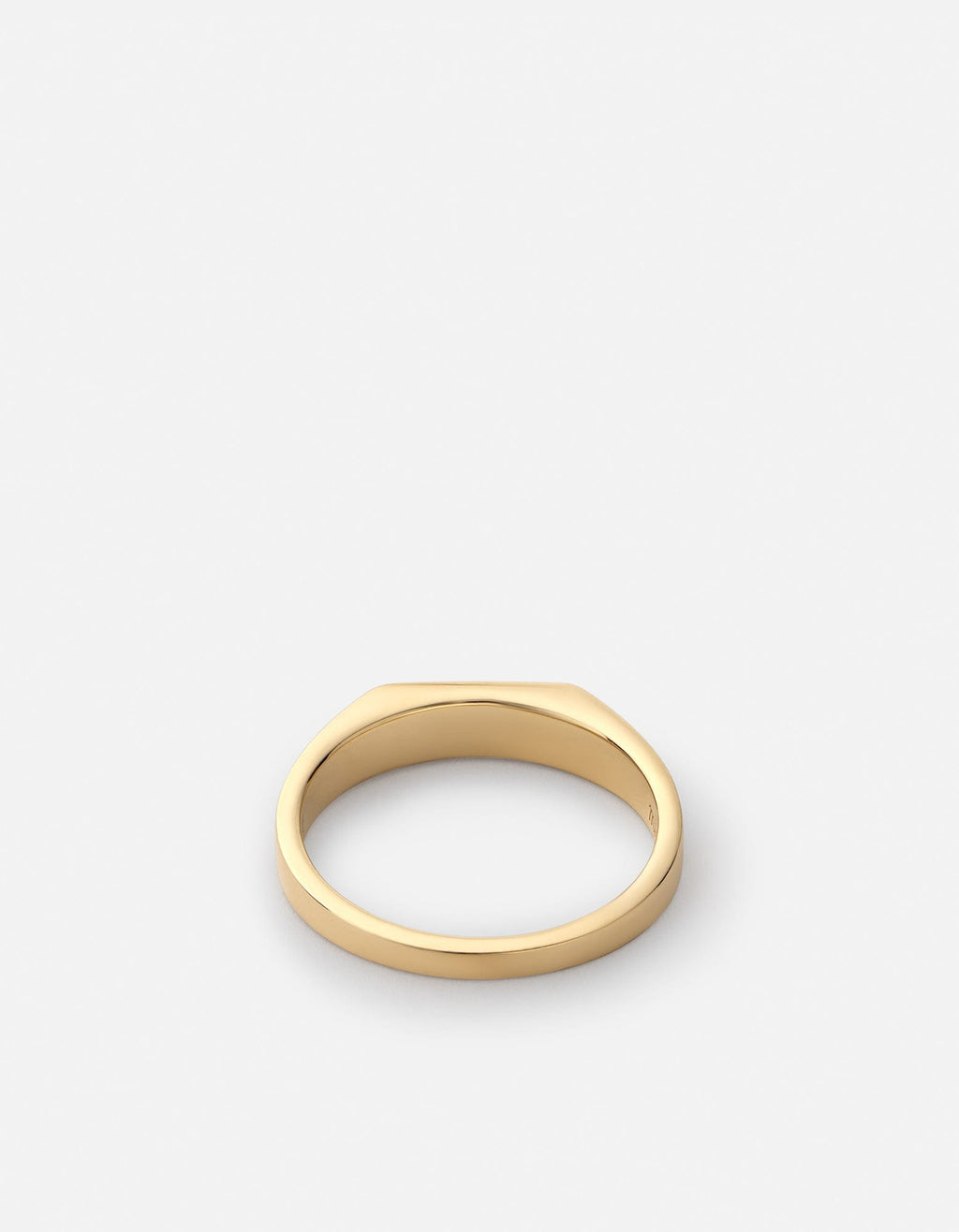 Valor Quartz Signet Ring, Gold Vermeil