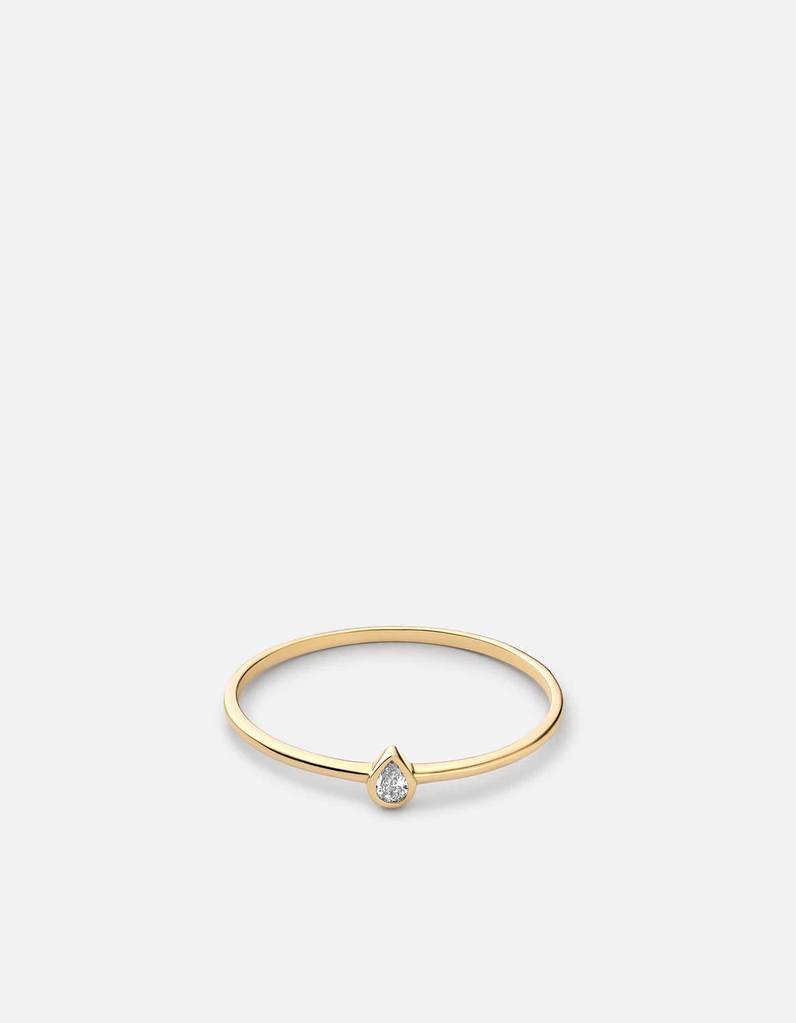 Miansai Rings Paloma Ring, 14k Gold Pavé Polished Gold w/ Pave / 5