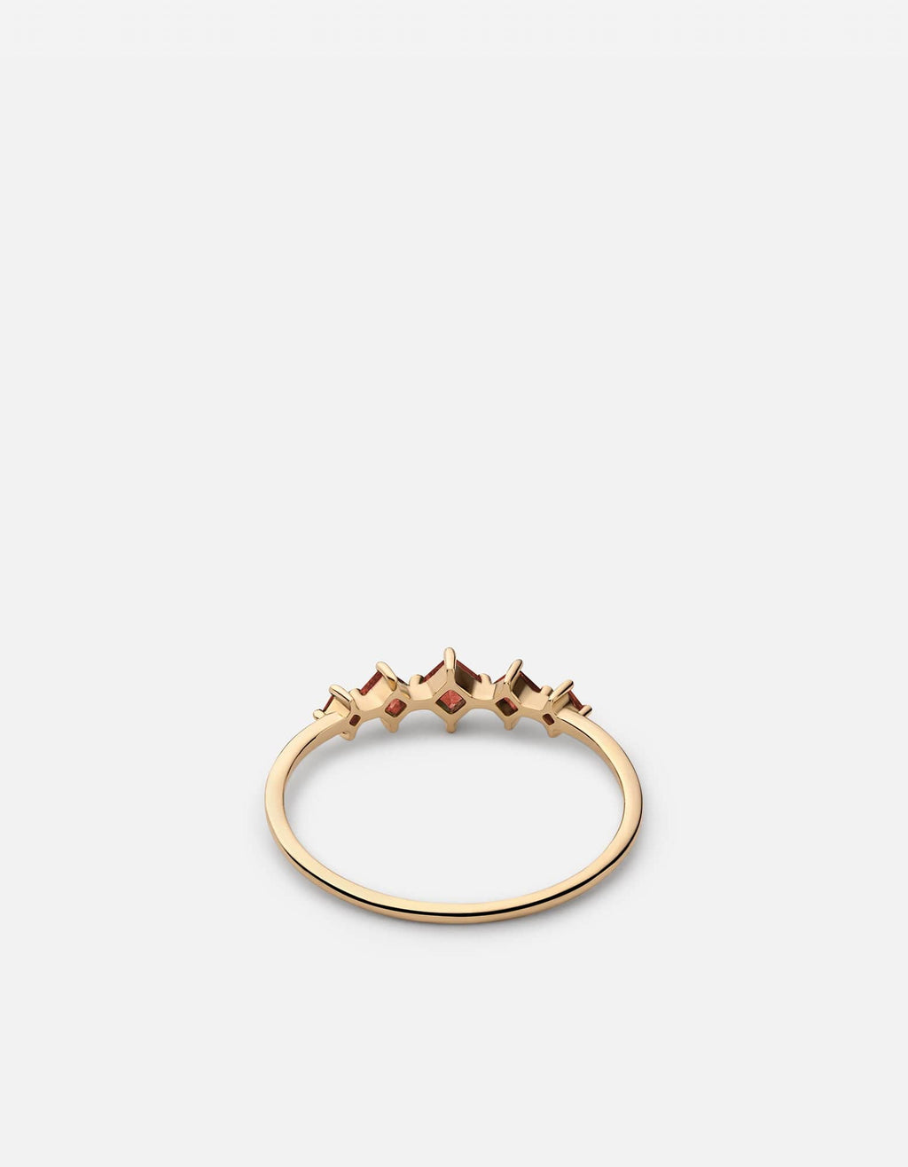 Echo Garnet Ring, 14k Gold
