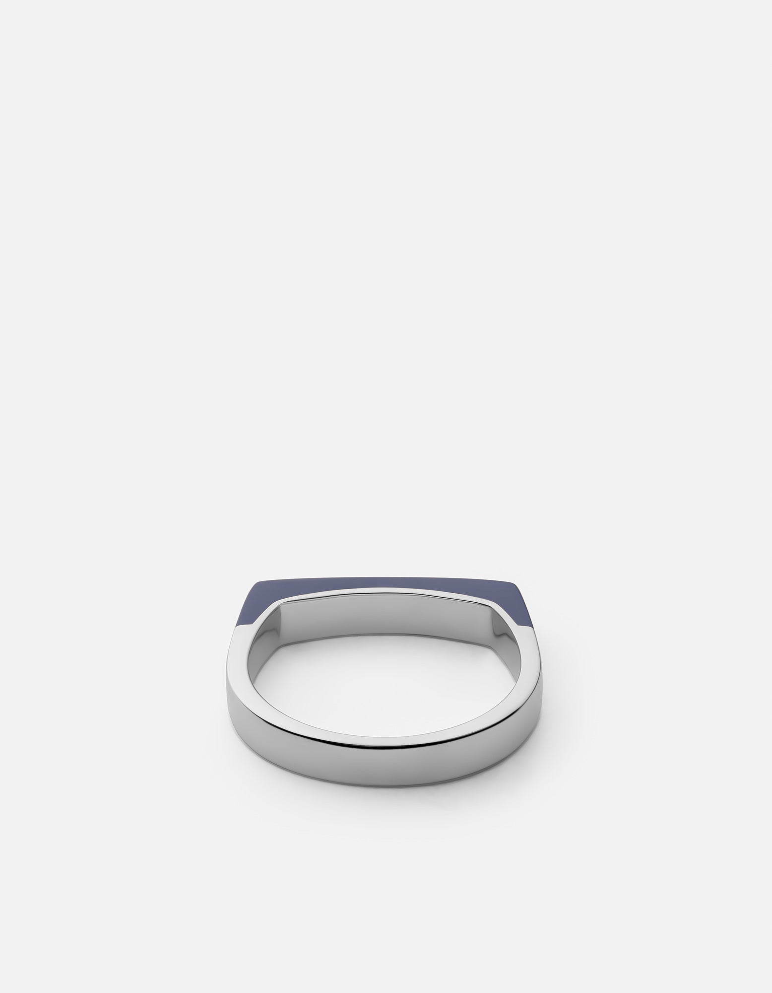 Silas Ring, Sterling Silver / Blue
