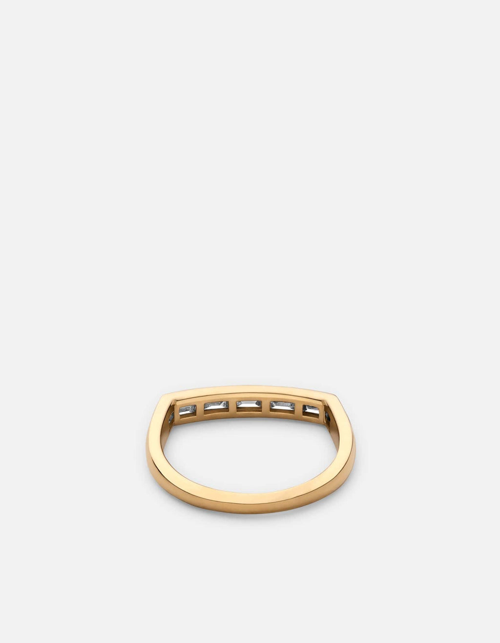 Totem Diamond Ring, Gold Vermeil