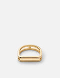 Miansai Rings Nev Ring, Gold Vermeil Polished Gold / 5