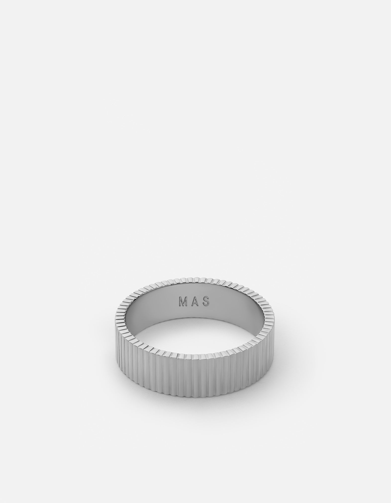 6mm Axel Ring, Sterling Silver