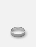 Miansai Rings Rex Ring, Sterling Silver Polished Silver / 10 / Monogram: No
