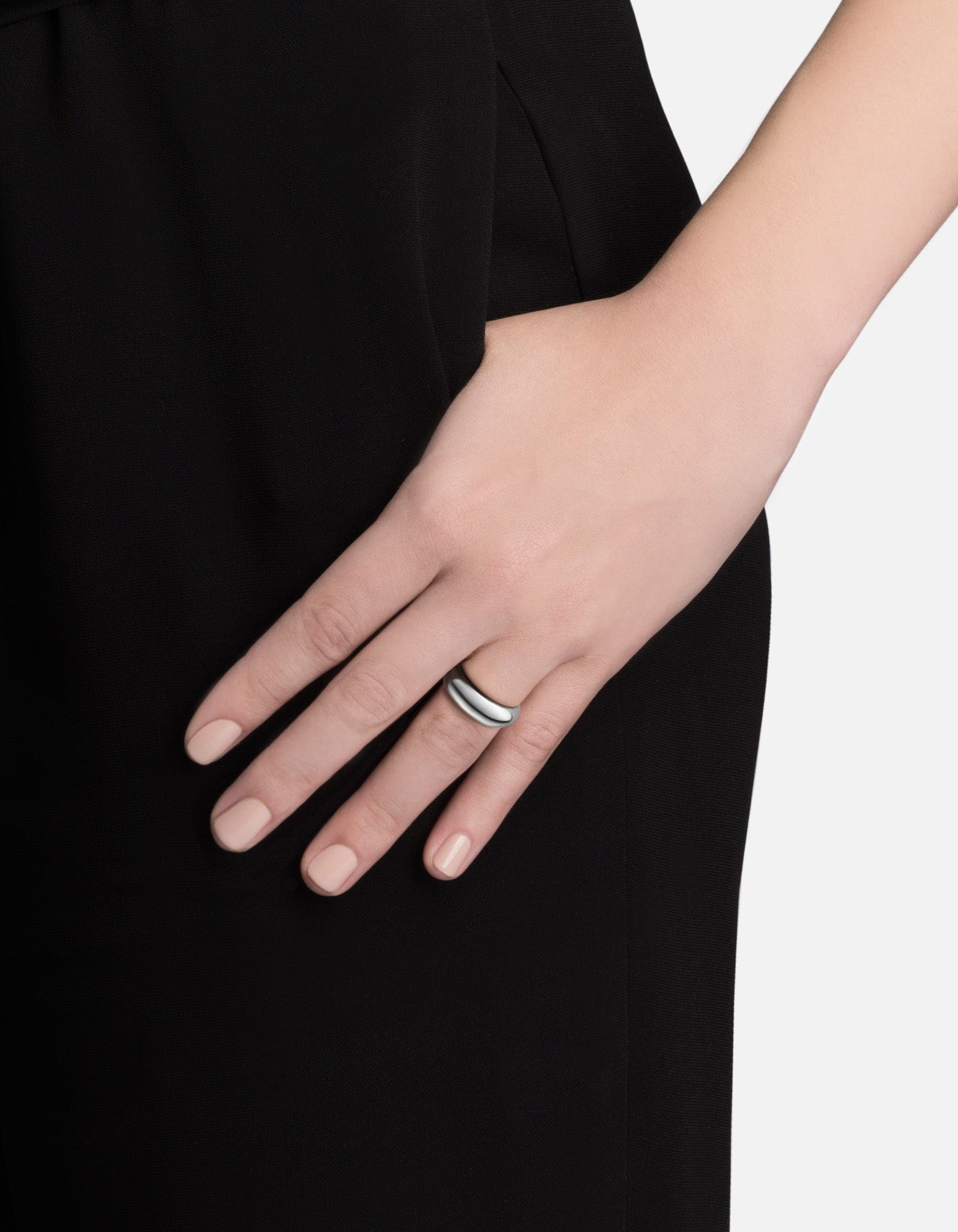 Vivi Dome Ring, Sterling Silver