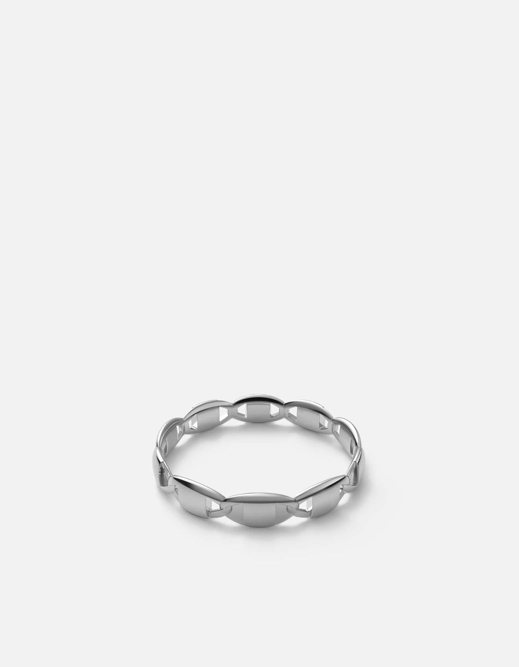 Ova Ring, Sterling Silver
