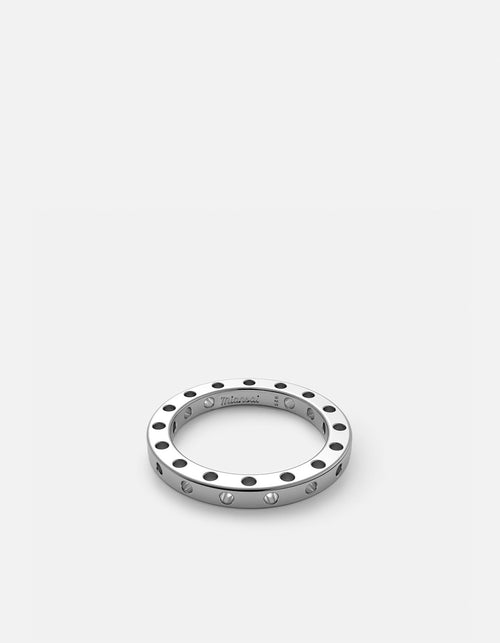 Miansai Rings Aero Ring, Sterling Silver Polished Silver / 8