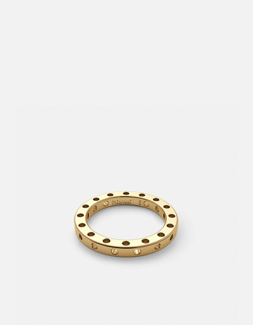Miansai Rings Aero Ring, Gold Vermeil Polished Gold / 8