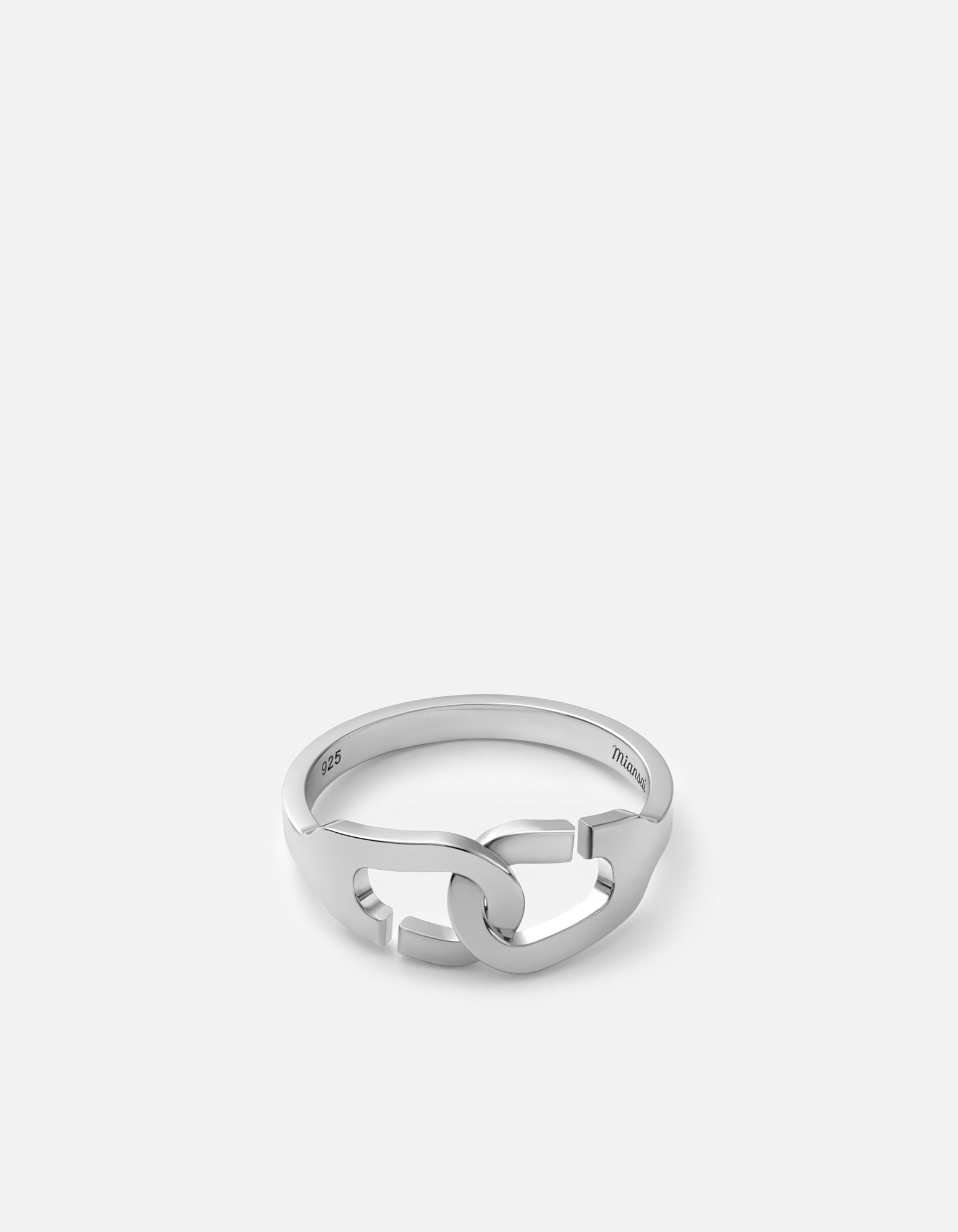 Miansai Rings Zev Ring, Sterling Silver Polished Silver / 9