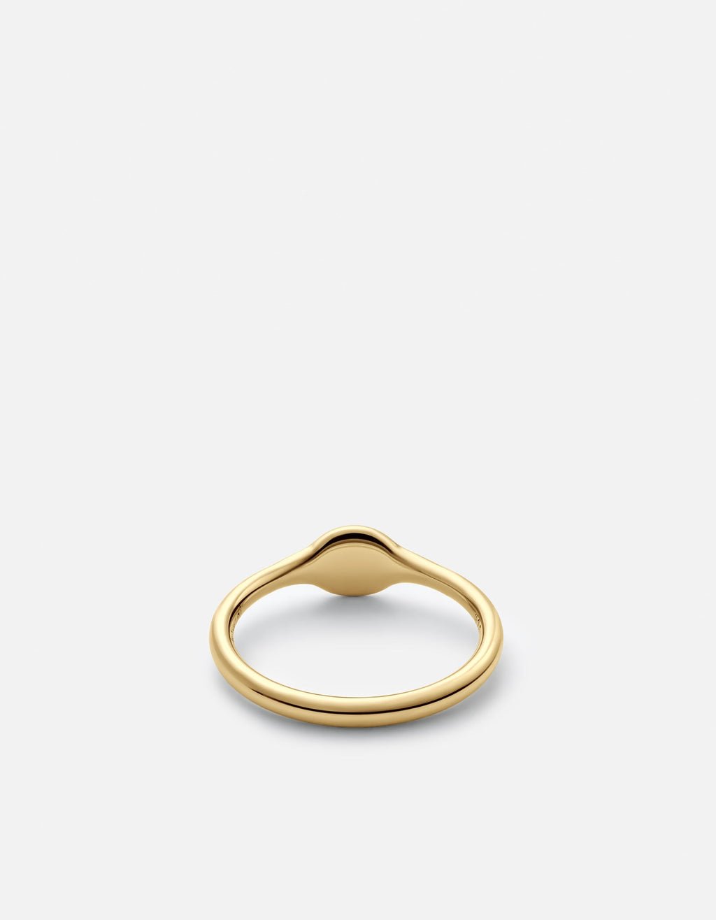Single Evil Eye Ring, Gold Vermeil / Blue