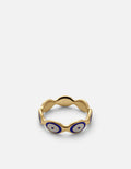 Miansai Rings Blue Eye Ring, Gold Vermeil Blue / 10