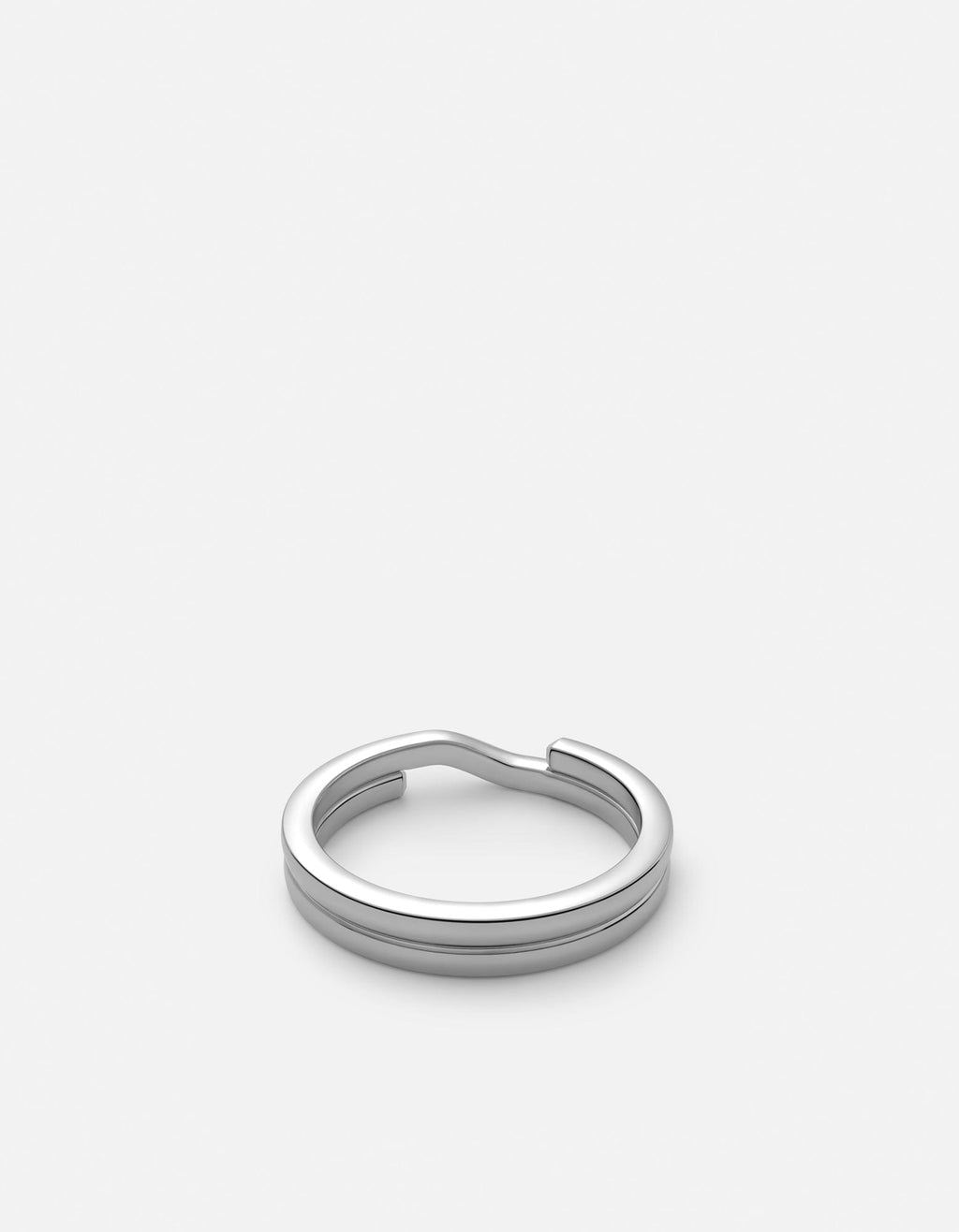Key Ring, Sterling Silver