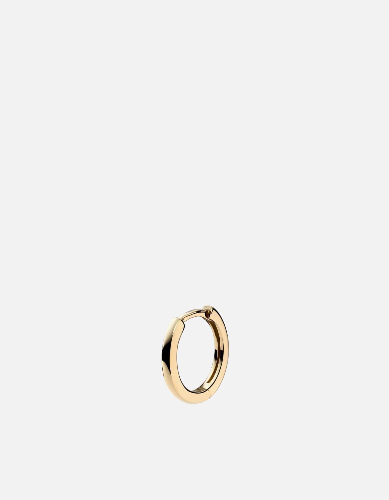 Miansai Earrings Aeri Huggie Earring, 14k Gold Polished Gold / Single