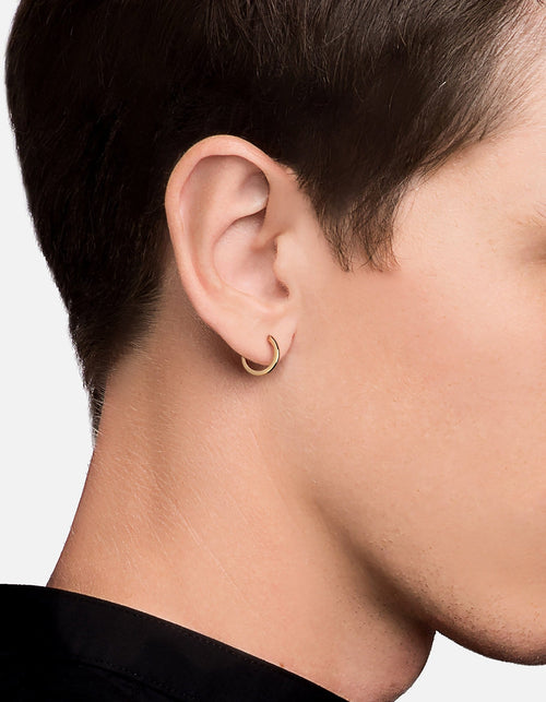Aeri Huggie Earring, 14k Gold