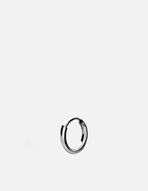 Miansai Earrings Aeri Huggie Earrings, Sterling Silver Polished Silver / Single