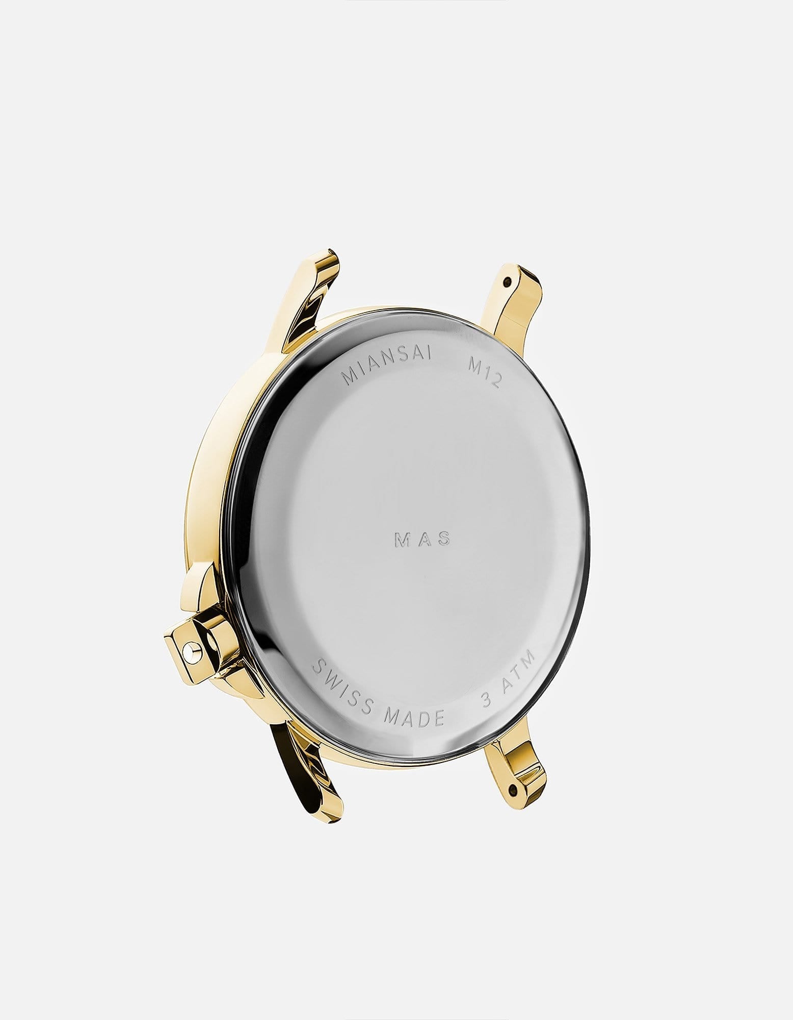 Miansai M12 Swiss M12 Swiss Gold|Navy Vintage Cognac Leather Vintage Cognac / R / Monogram: Yes