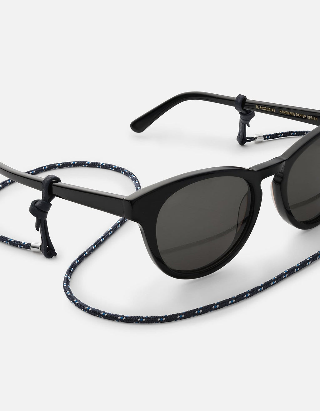 Nexus Nylon Sunglass Cord, Sterling Silver