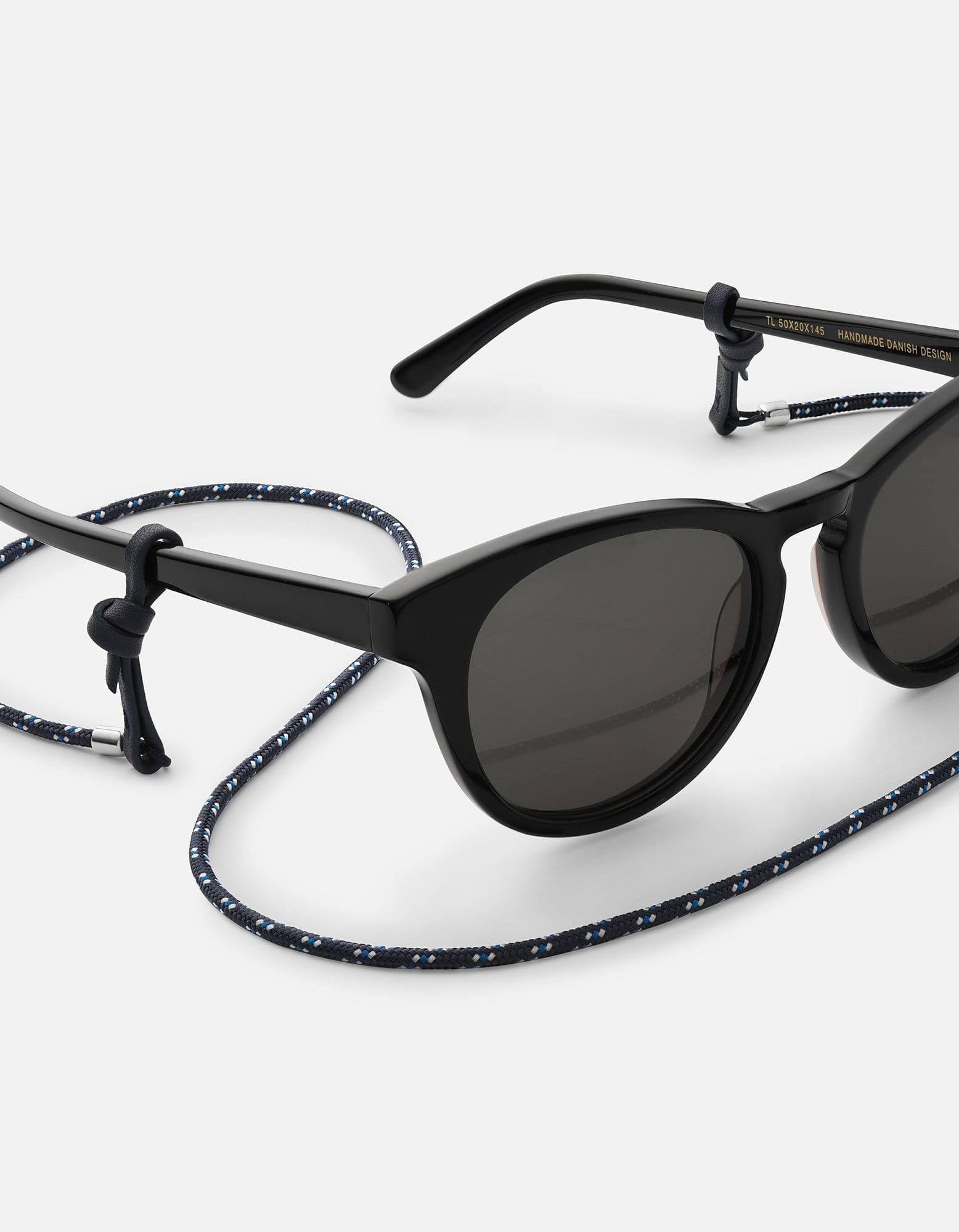 Nexus Nylon Sunglass Cord, Sterling Silver