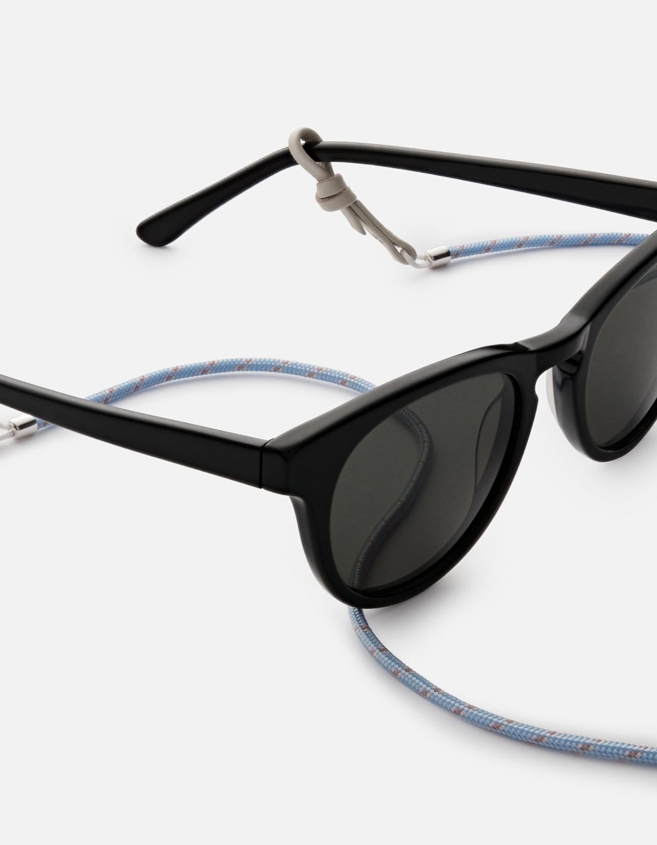 Nexus Nylon Sunglass Cord, Sterling Silver