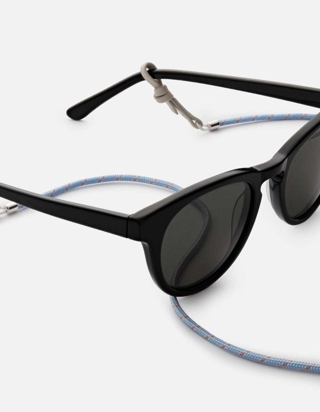 Nexus Nylon Sunglass Cord, Sterling Silver