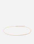 Miansai Waist Chains Herringbone Waist Chain, Gold Vermeil Polished Gold / 28-32in.