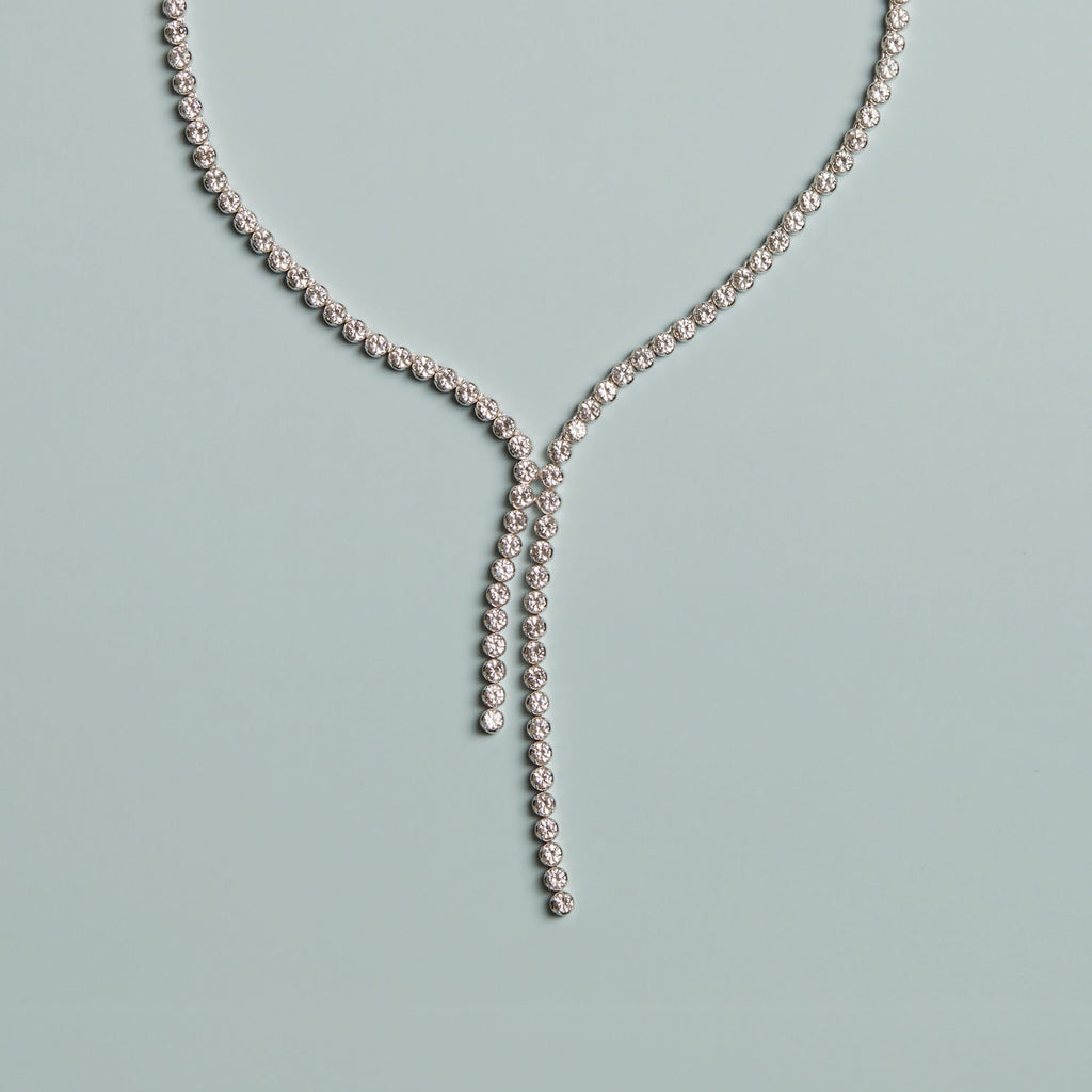 Aurate x Marilyn Monroe: Birth of a Star Tennis Necklace