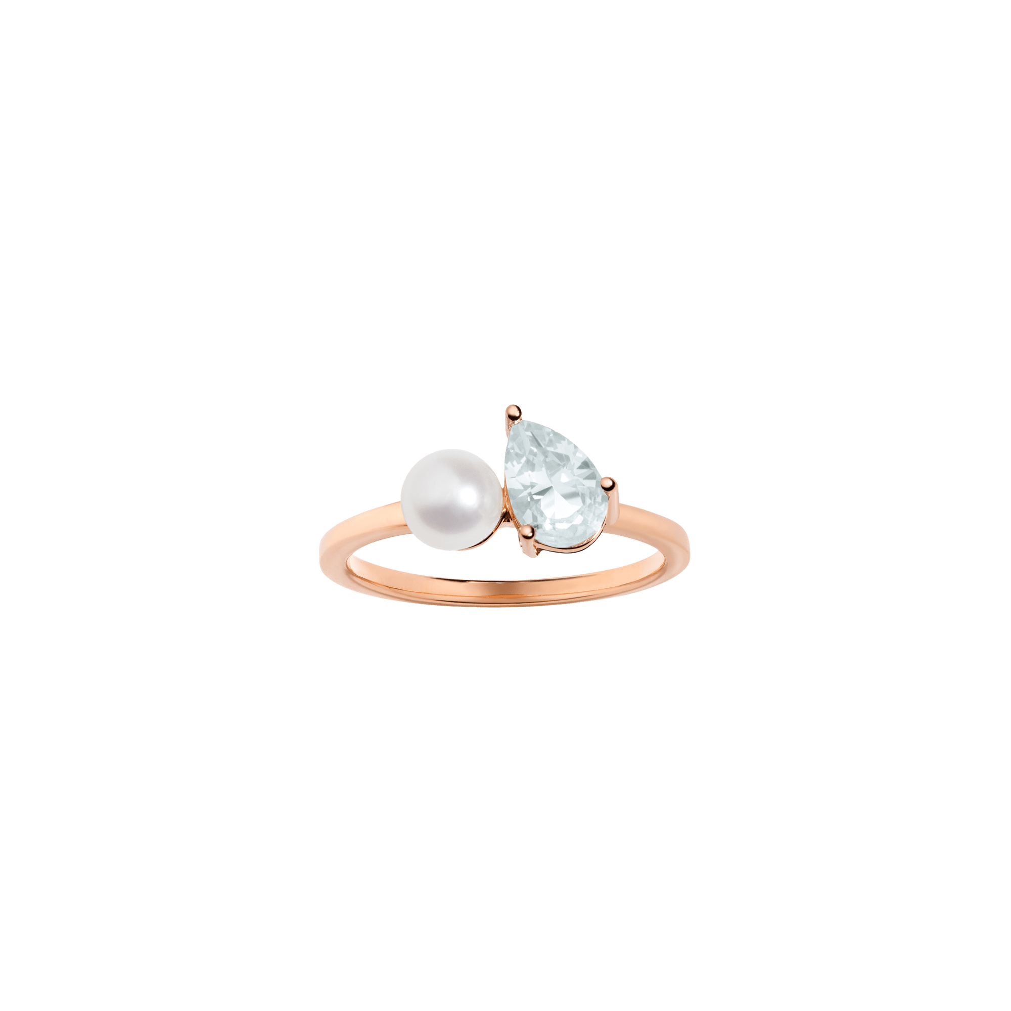 Pearl Toi et Moi Ring