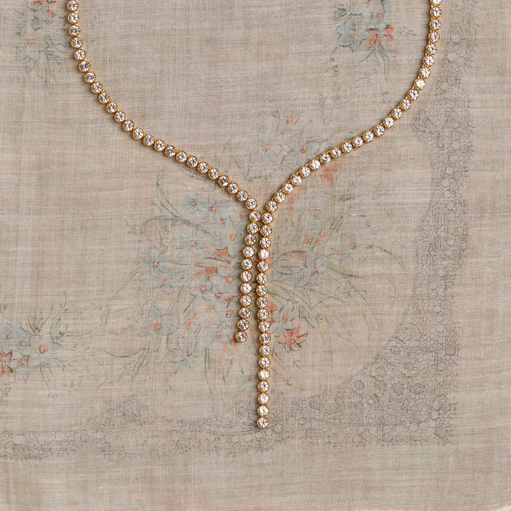 Aurate x Marilyn Monroe: Birth of a Star Tennis Necklace