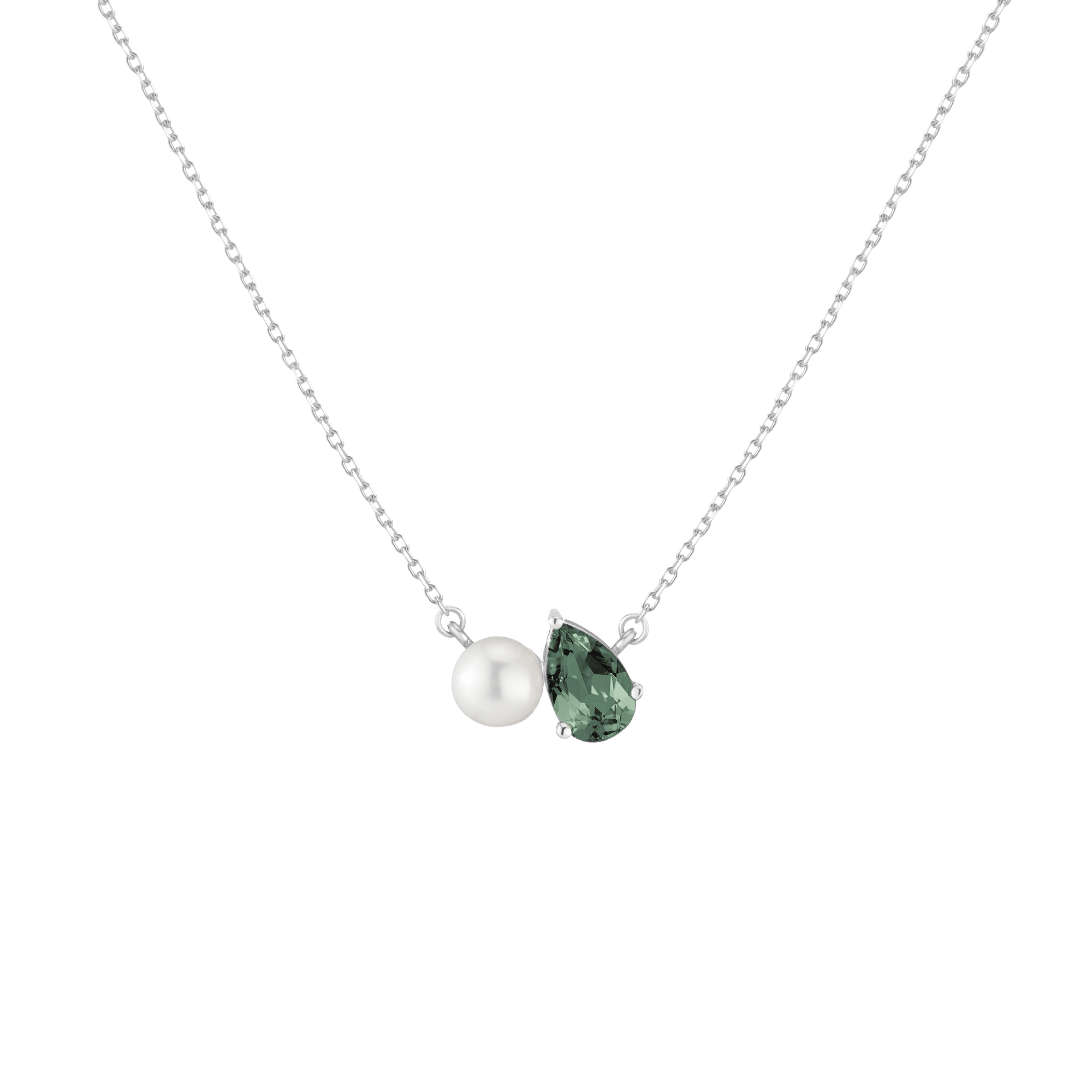 Pearl Toi et Moi Necklace