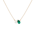 Pearl Toi et Moi Necklace
