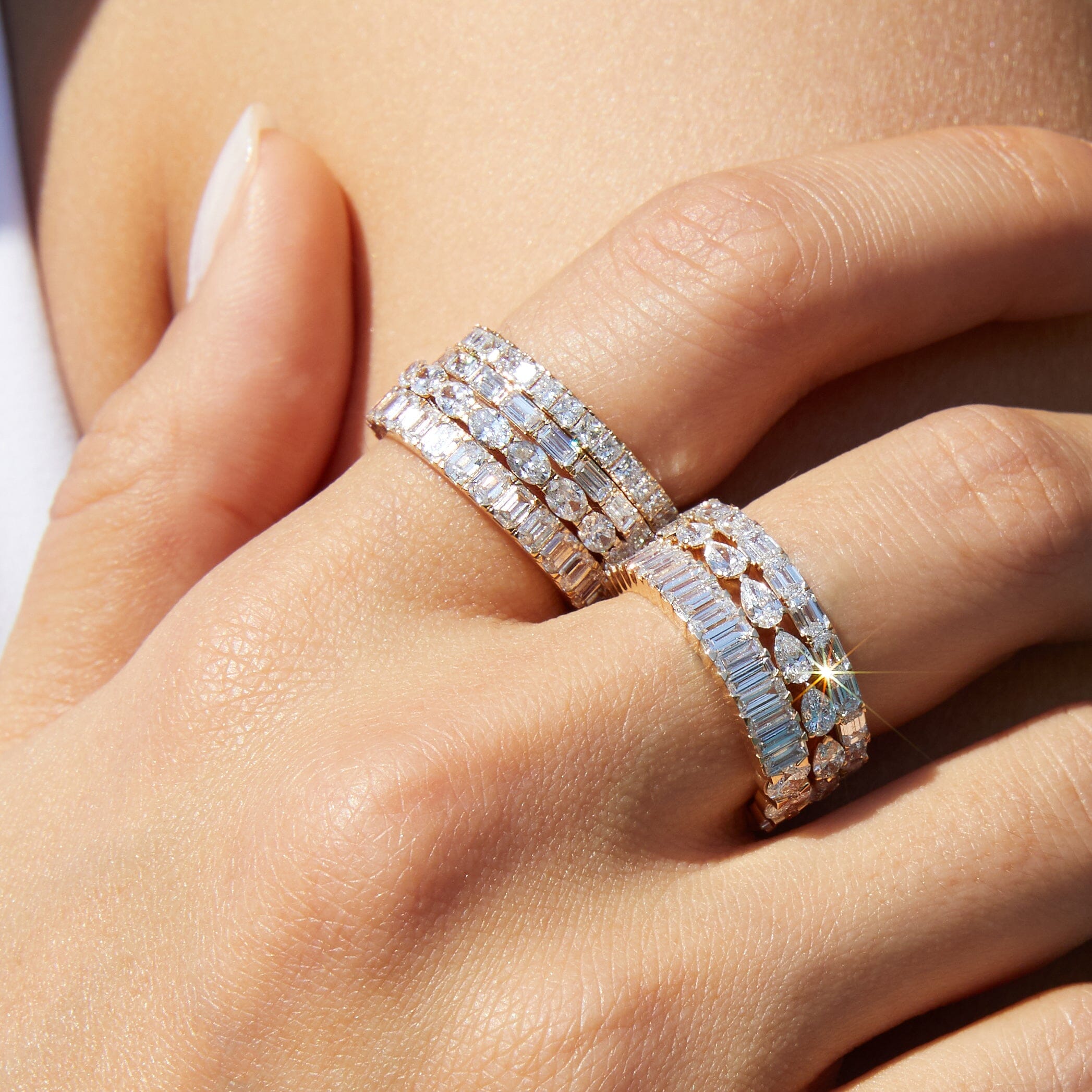 Princess Cut Diamond Eternity Ring