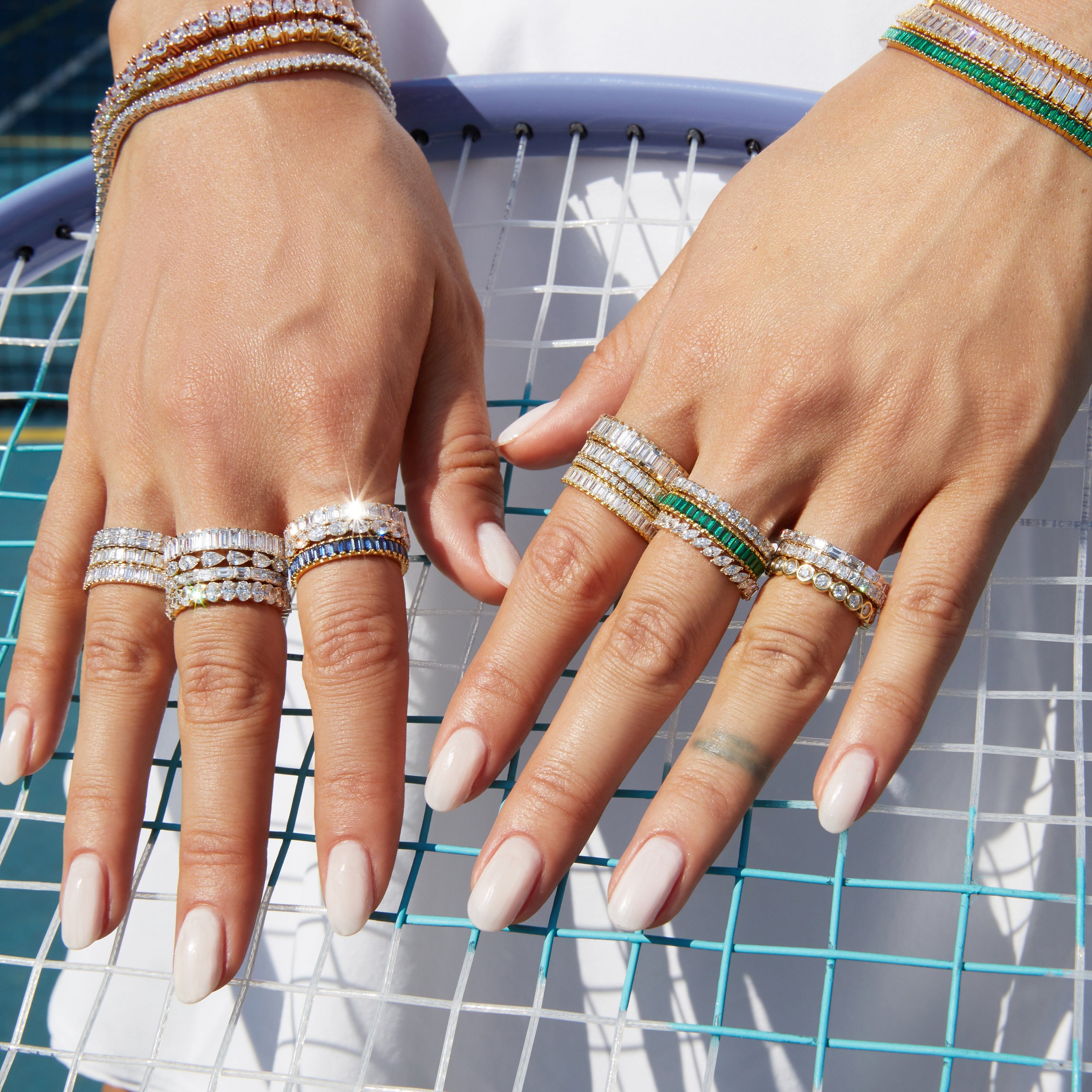 Princess Cut Diamond Eternity Ring