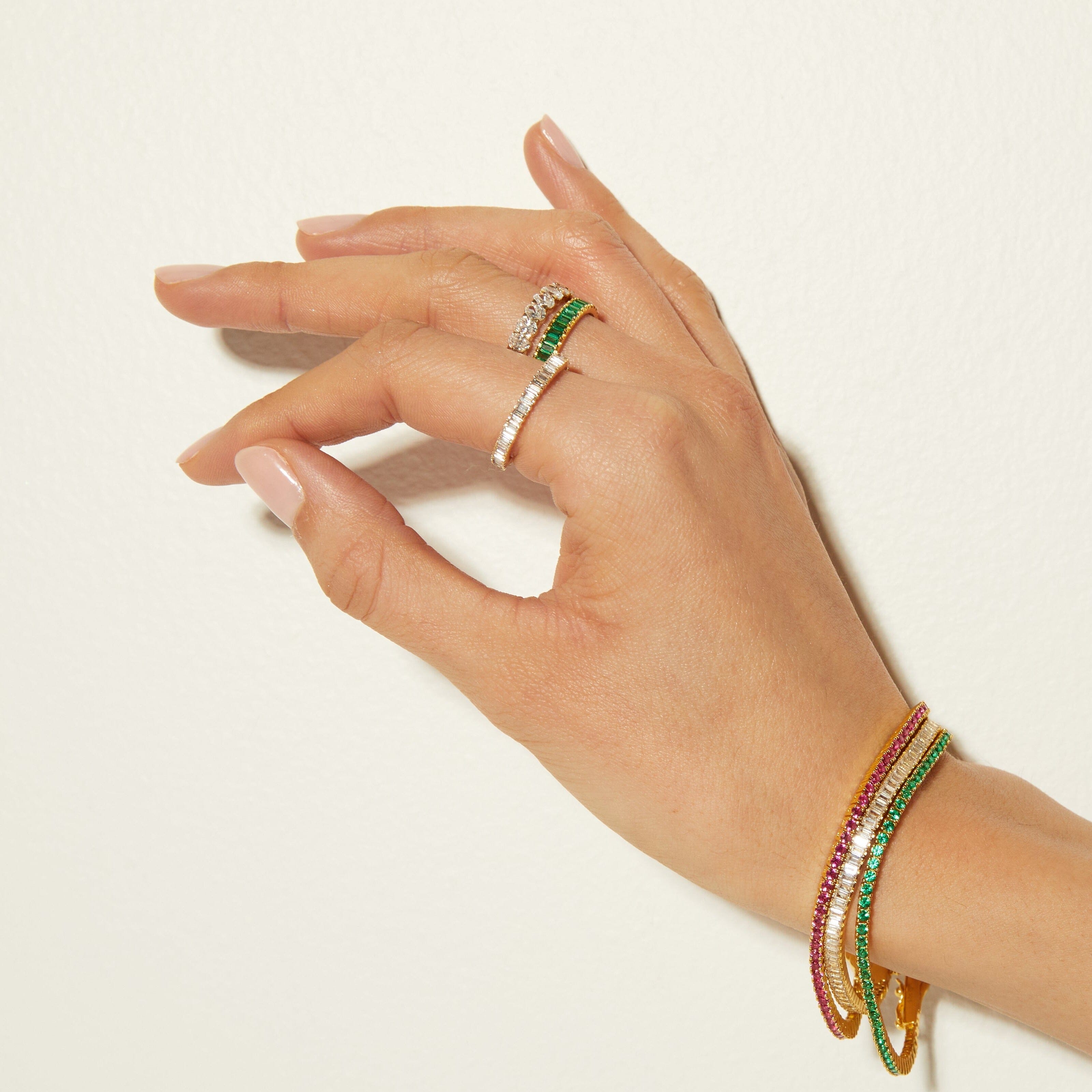 Mini Two-in-One Lab Grown Diamond Eternity Ring