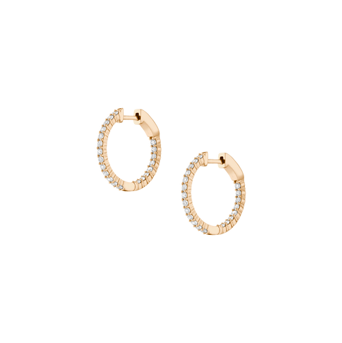 1ct Luxury Lab Grown Diamond Hoops