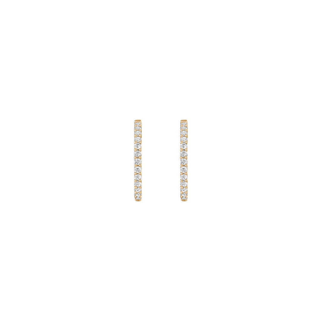 1ct Luxury Lab Grown Diamond Hoops