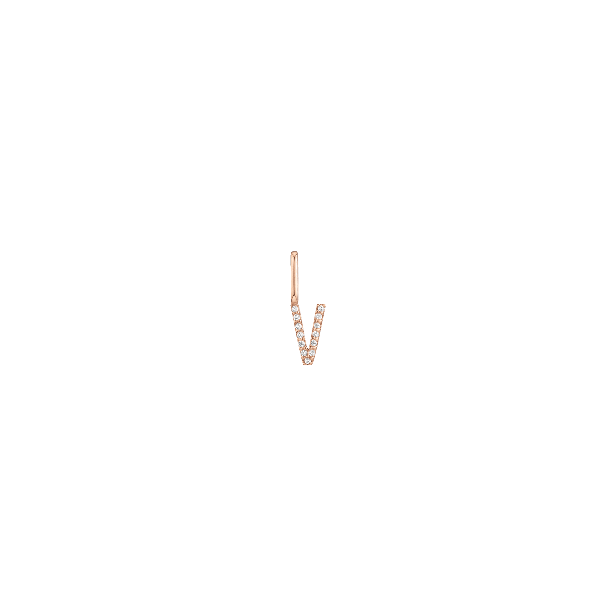 14k 18k Rose Gold V