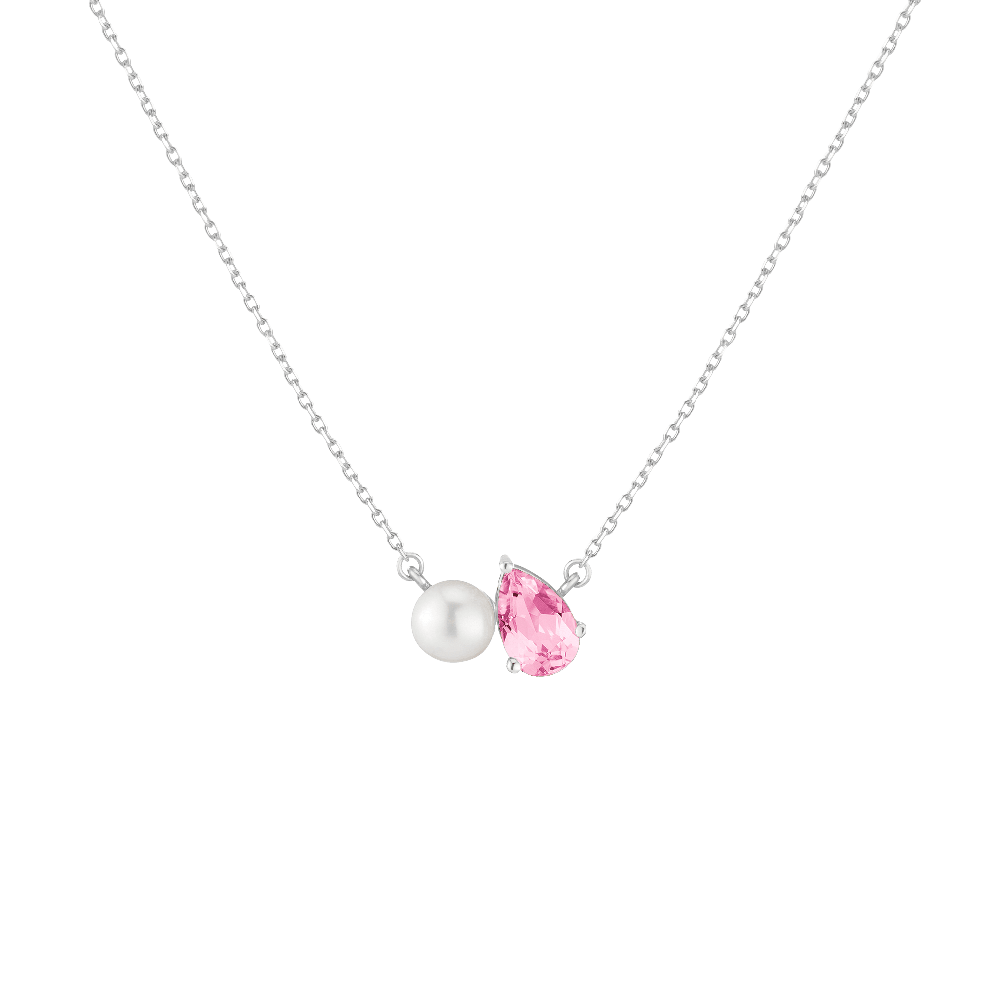 Pearl Toi et Moi Necklace
