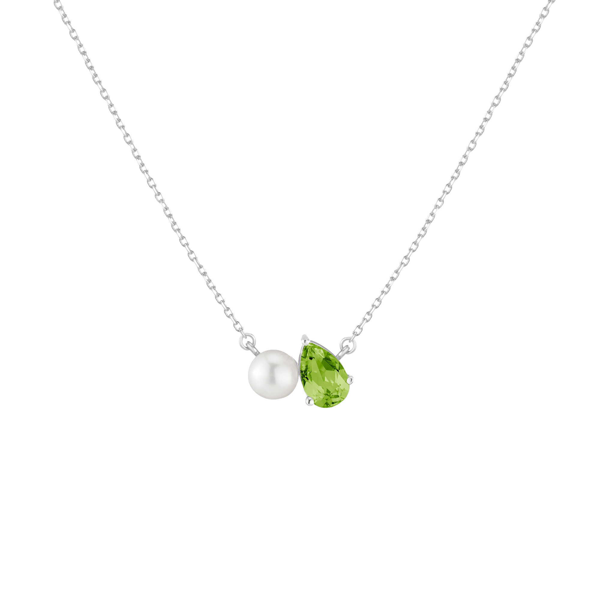 Pearl Toi et Moi Necklace