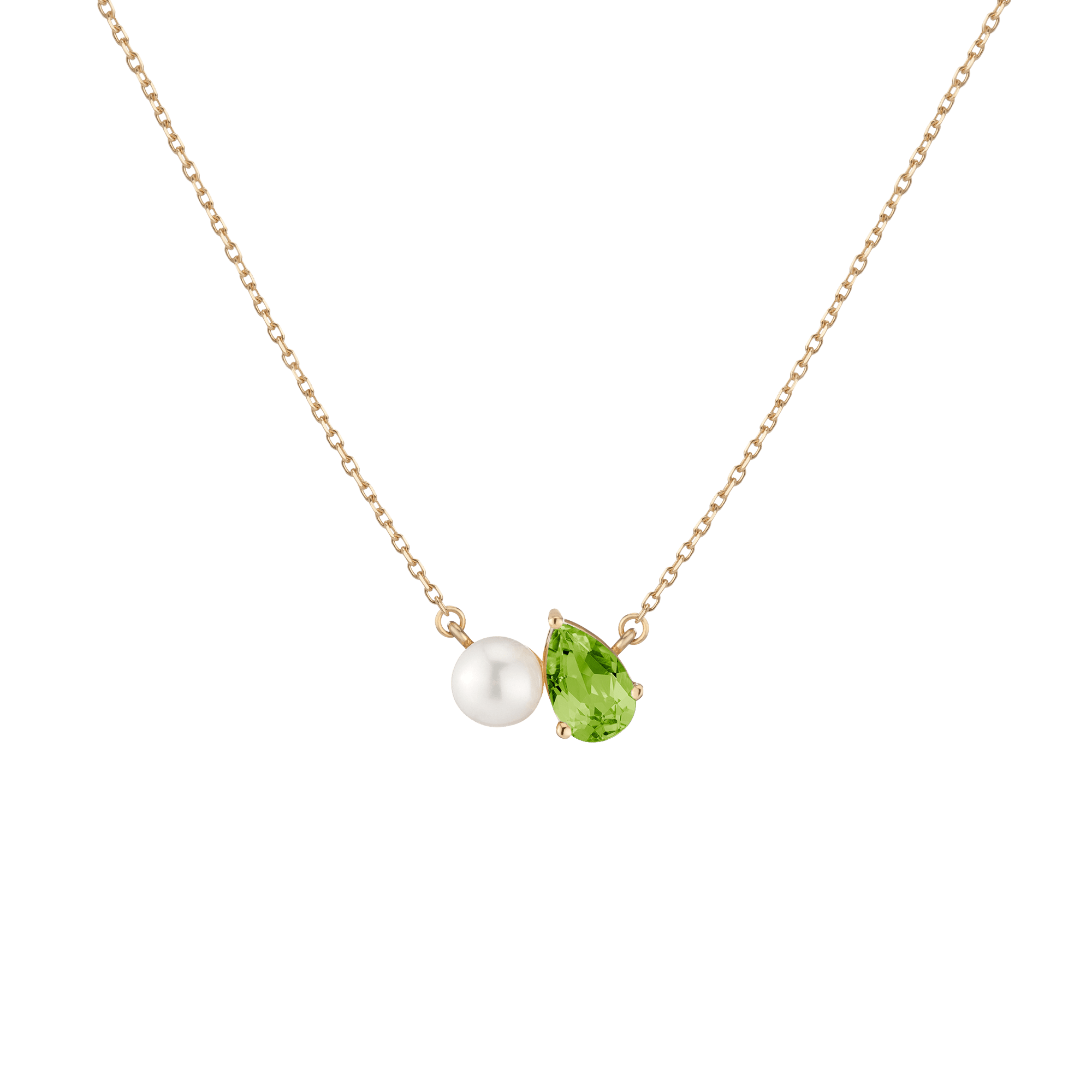 Pearl Toi et Moi Necklace