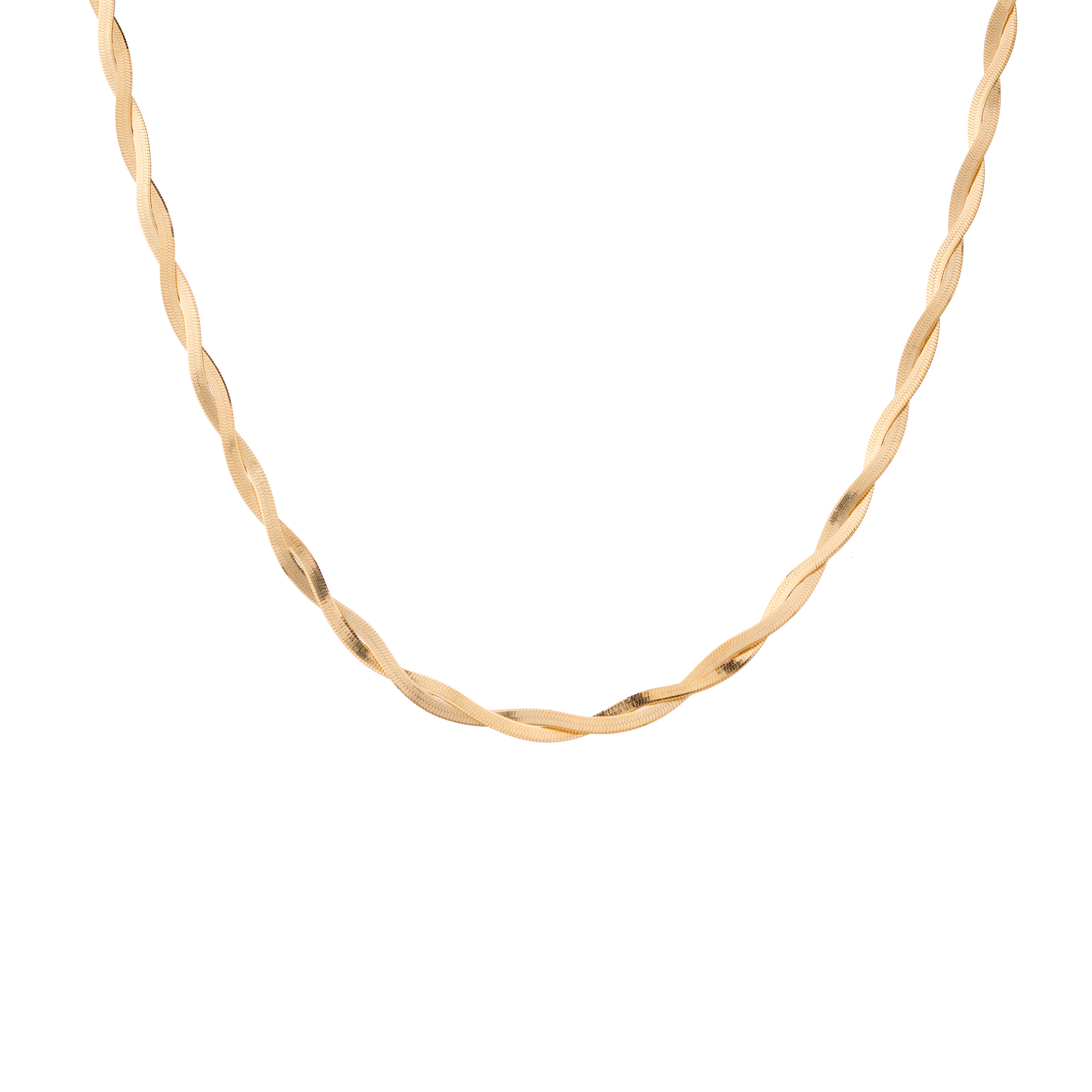 Herringbone Twist Necklace