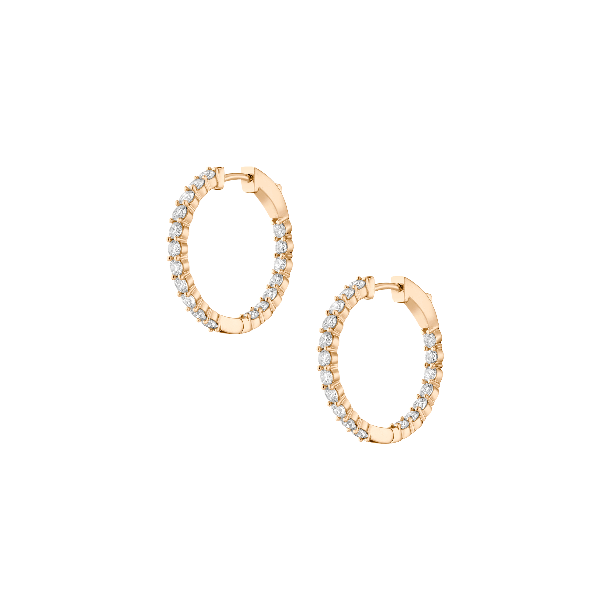 2ct Luxury Lab Grown Diamond Hoops