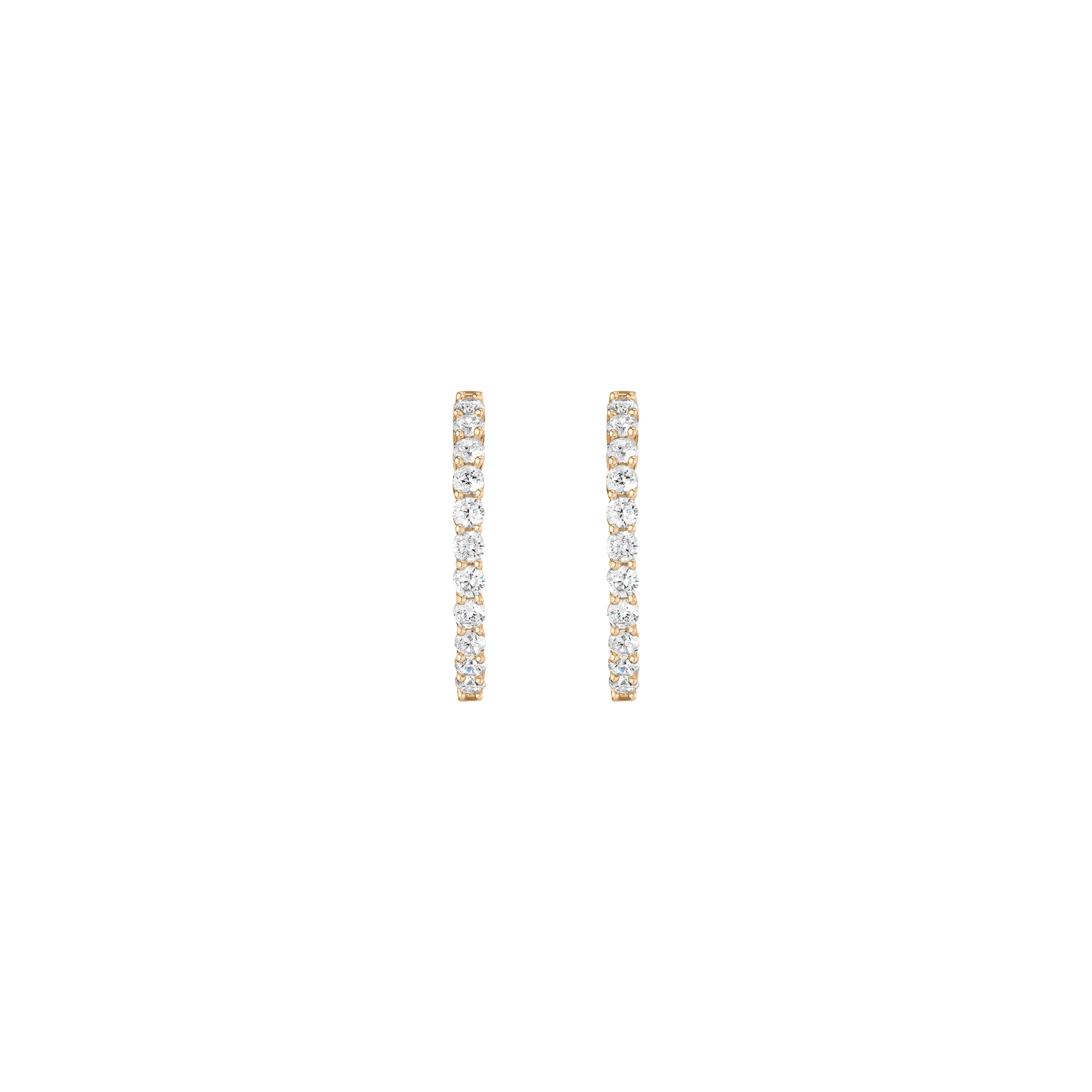 2ct Luxury Lab Grown Diamond Hoops